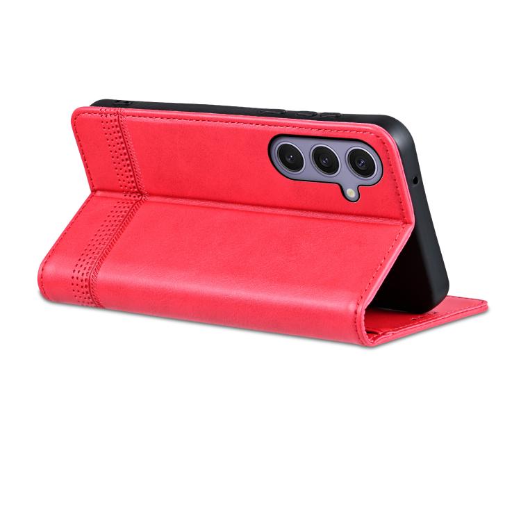 For Samsung Galaxy A56 5G AZNS Magnetic Calf Texture Flip Leather Phone Case