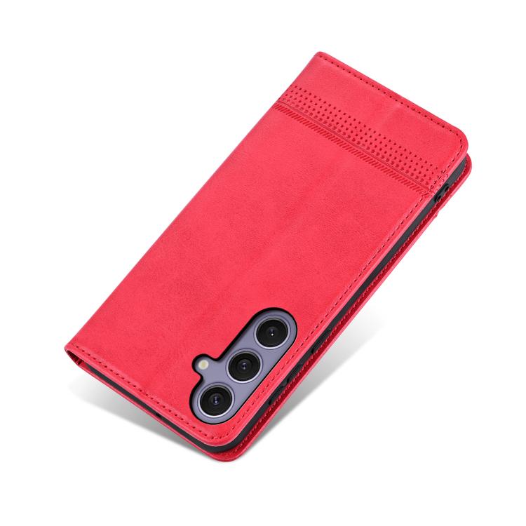 For Samsung Galaxy A56 5G AZNS Magnetic Calf Texture Flip Leather Phone Case