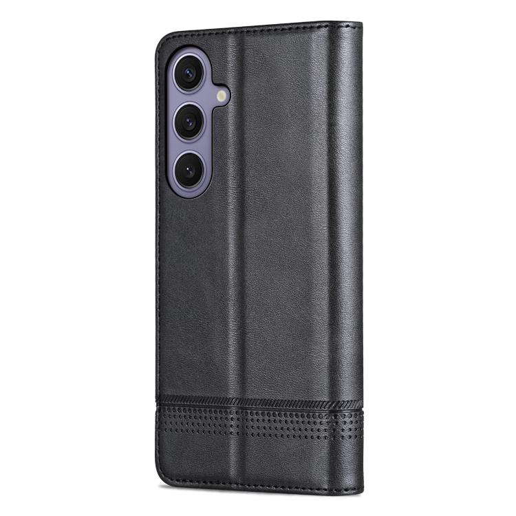 For Samsung Galaxy A56 5G AZNS Magnetic Calf Texture Flip Leather Phone Case