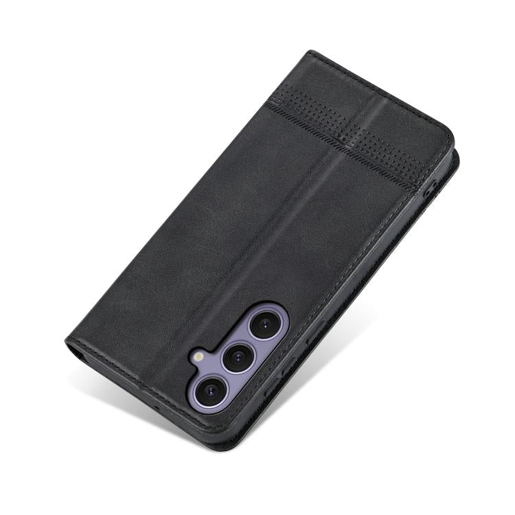 For Samsung Galaxy A56 5G AZNS Magnetic Calf Texture Flip Leather Phone Case