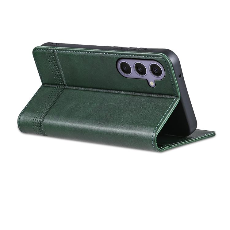For Samsung Galaxy A56 5G AZNS Magnetic Calf Texture Flip Leather Phone Case
