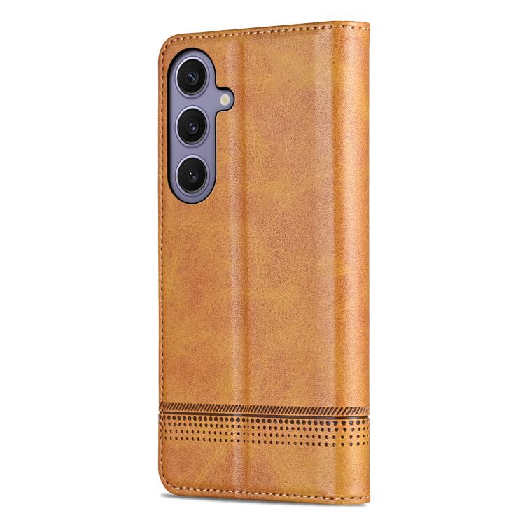 For Samsung Galaxy A56 5G AZNS Magnetic Calf Texture Flip Leather Phone Case