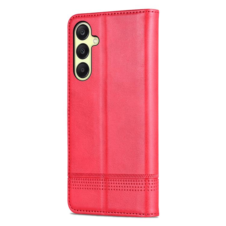 For Samsung Galaxy A26 5G AZNS Magnetic Calf Texture Flip Leather Phone Case