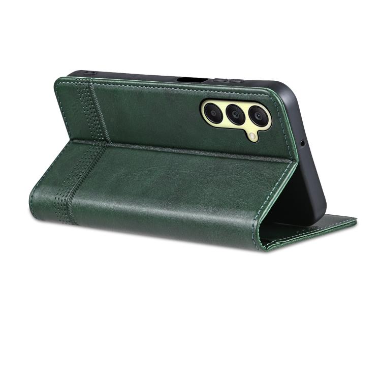 For Samsung Galaxy A26 5G AZNS Magnetic Calf Texture Flip Leather Phone Case