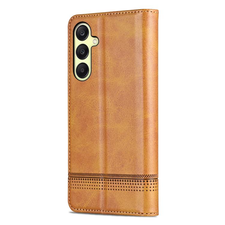 For Samsung Galaxy A26 5G AZNS Magnetic Calf Texture Flip Leather Phone Case