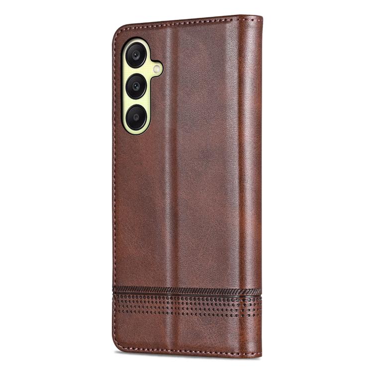 For Samsung Galaxy A26 5G AZNS Magnetic Calf Texture Flip Leather Phone Case