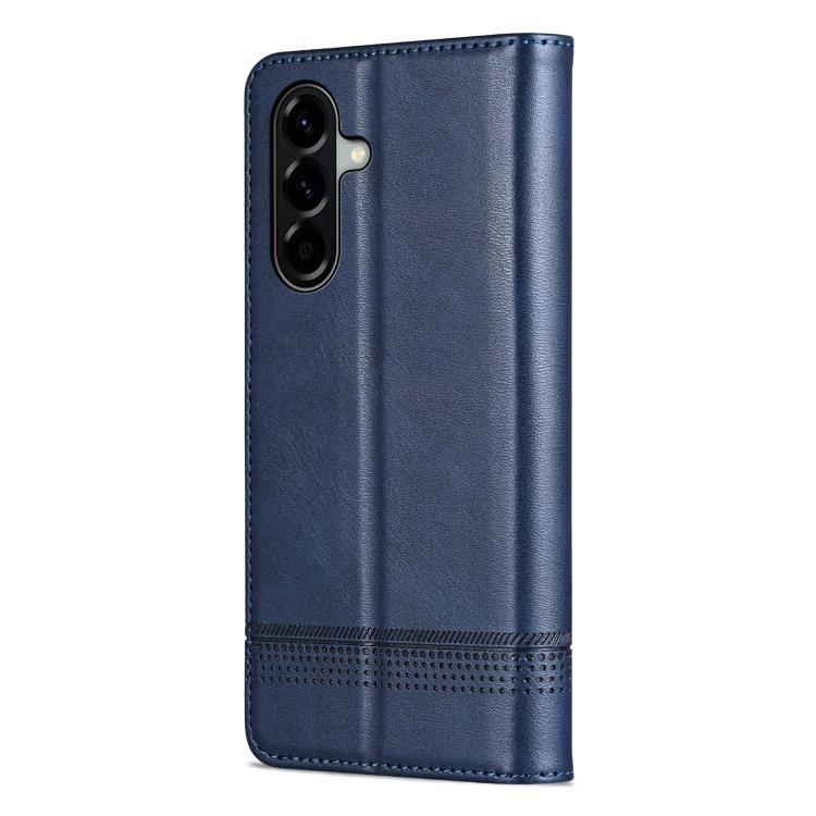 For Samsung Galaxy A57 5G AZNS Magnetic Calf Texture Flip Leather Phone Case
