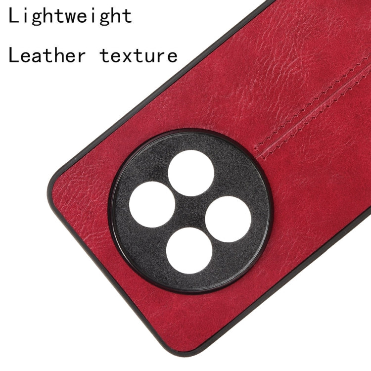 For Realme 13 Pro Cow Pattern Sewing Card Bag Phone Case