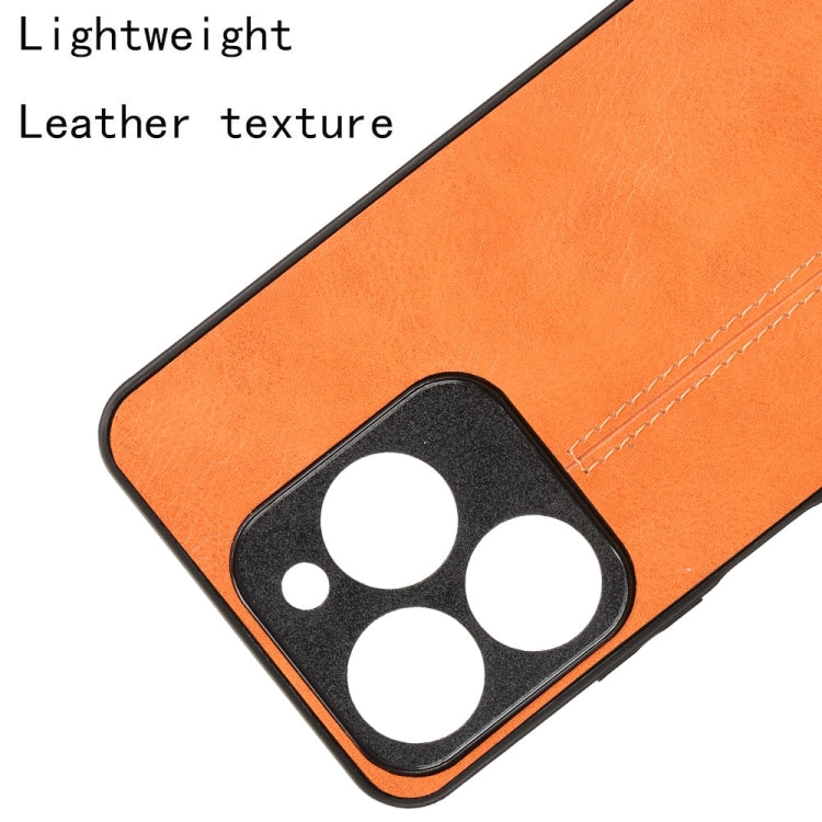 For Realme C63 / C61 4G / Narzo N63 Cow Pattern Sewing Card Bag Phone Case