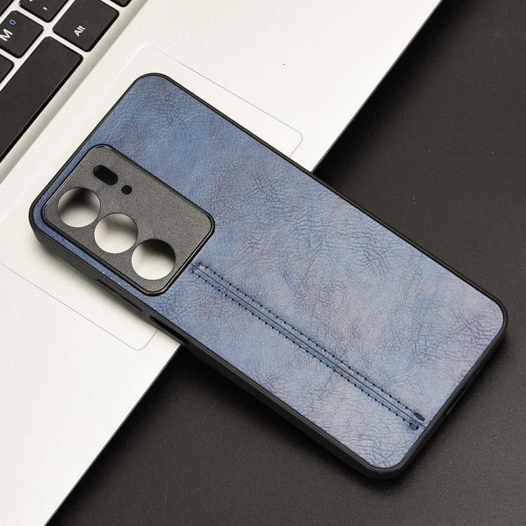 For Realme C75 Cow Pattern Sewing Card Bag Phone Case
