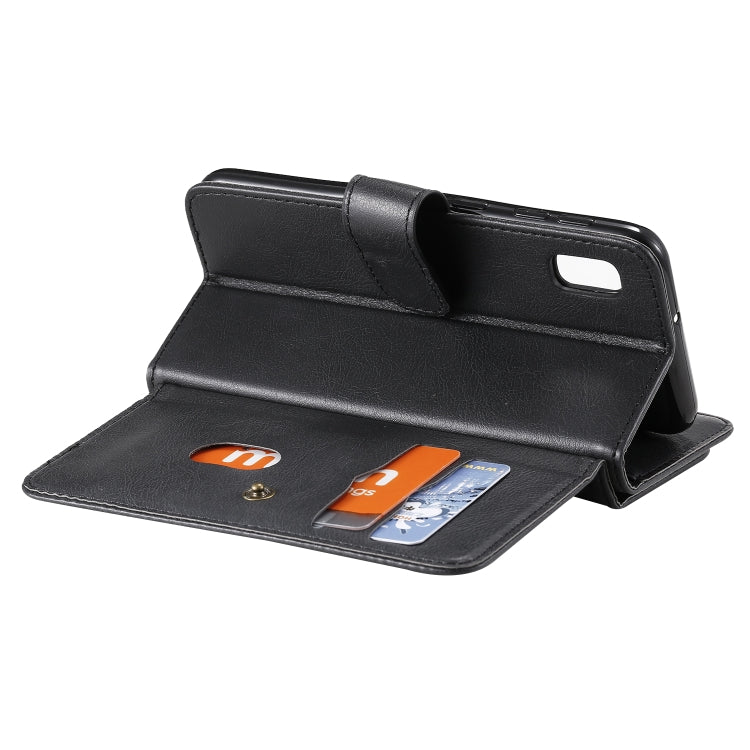 For Samsung Galaxy A10e Multifunctional Magnetic Copper Buckle Horizontal Flip Solid Color Leather Case with 10 Card Slots & Wallet & Holder & Photo Frame