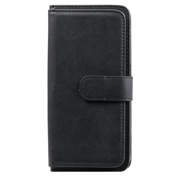 For Samsung Galaxy A11 Multifunctional Magnetic Copper Buckle Horizontal Flip Solid Color Leather Case with 10 Card Slots & Wallet & Holder & Photo Frame