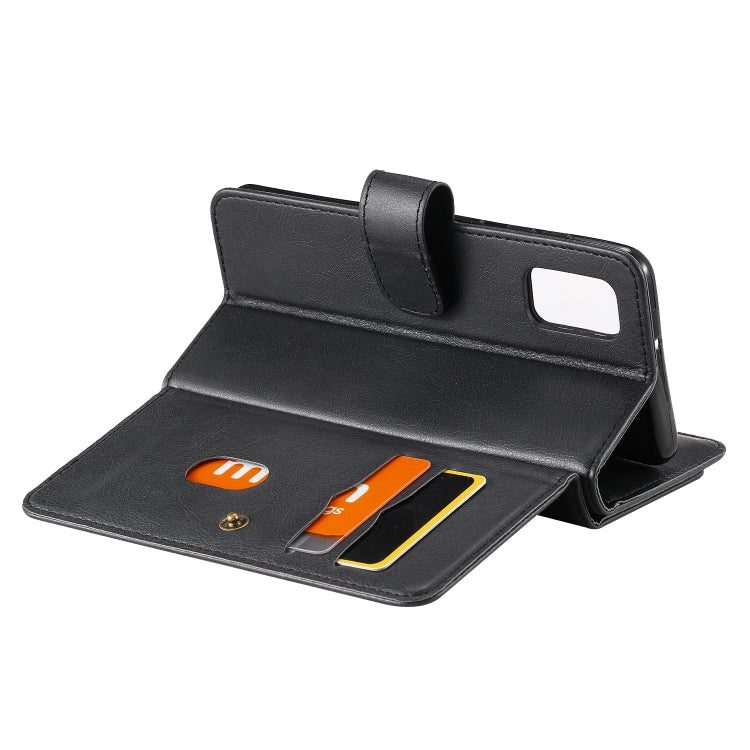 For Samsung Galaxy A41 Multifunctional Magnetic Copper Buckle Horizontal Flip Solid Color Leather Case with 10 Card Slots & Wallet & Holder & Photo Frame