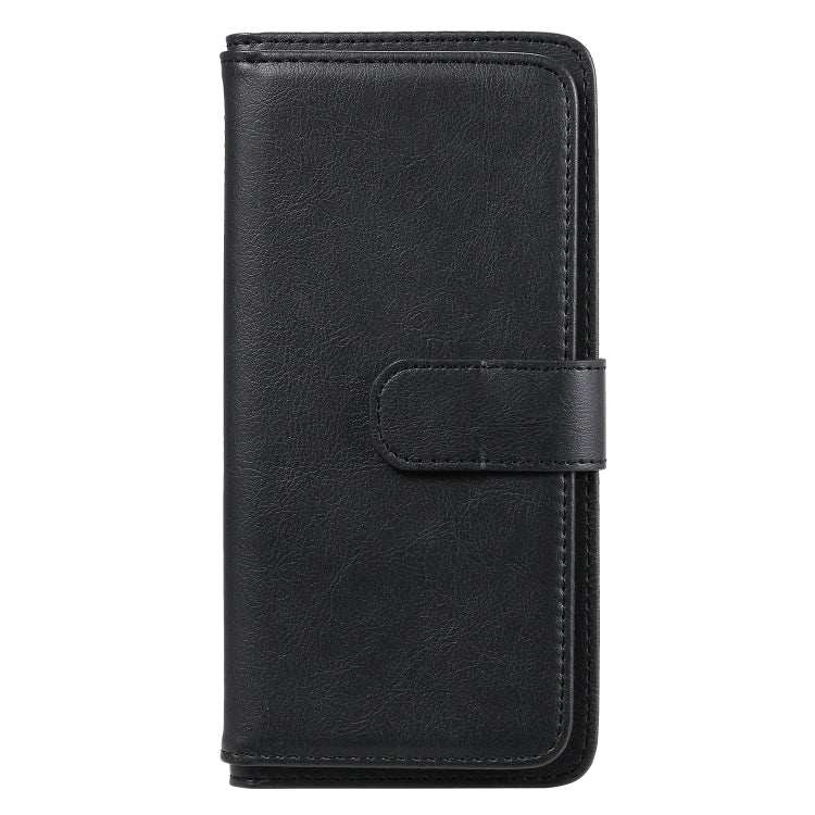 For Samsung Galaxy A51 (5G) Multifunctional Magnetic Copper Buckle Horizontal Flip Solid Color Leather Case with 10 Card Slots & Wallet & Holder & Photo Frame