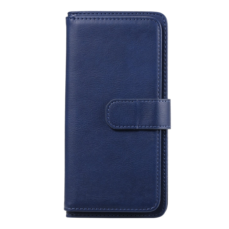 For Samsung Galaxy A51 (5G) Multifunctional Magnetic Copper Buckle Horizontal Flip Solid Color Leather Case with 10 Card Slots & Wallet & Holder & Photo Frame