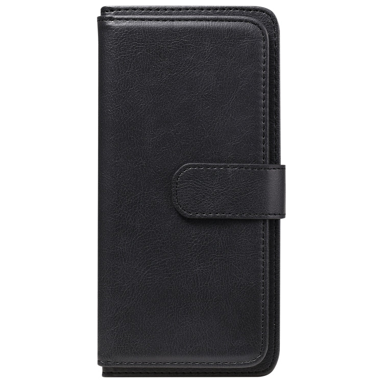 For Samsung Galaxy M31 Multifunctional Magnetic Copper Buckle Horizontal Flip Solid Color Leather Case with 10 Card Slots & Wallet & Holder & Photo Frame