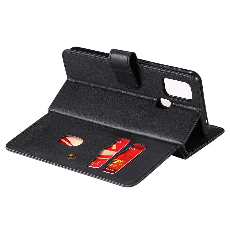 For Samsung Galaxy M31 Multifunctional Magnetic Copper Buckle Horizontal Flip Solid Color Leather Case with 10 Card Slots & Wallet & Holder & Photo Frame