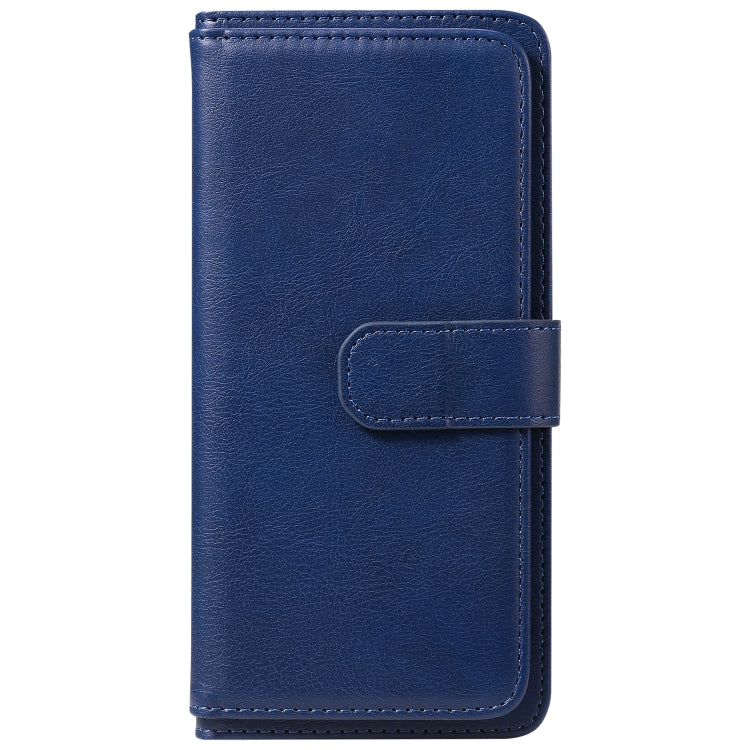 For Samsung Galaxy M31 Multifunctional Magnetic Copper Buckle Horizontal Flip Solid Color Leather Case with 10 Card Slots & Wallet & Holder & Photo Frame