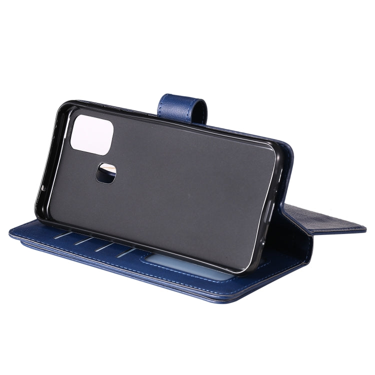For Samsung Galaxy M31 Multifunctional Magnetic Copper Buckle Horizontal Flip Solid Color Leather Case with 10 Card Slots & Wallet & Holder & Photo Frame