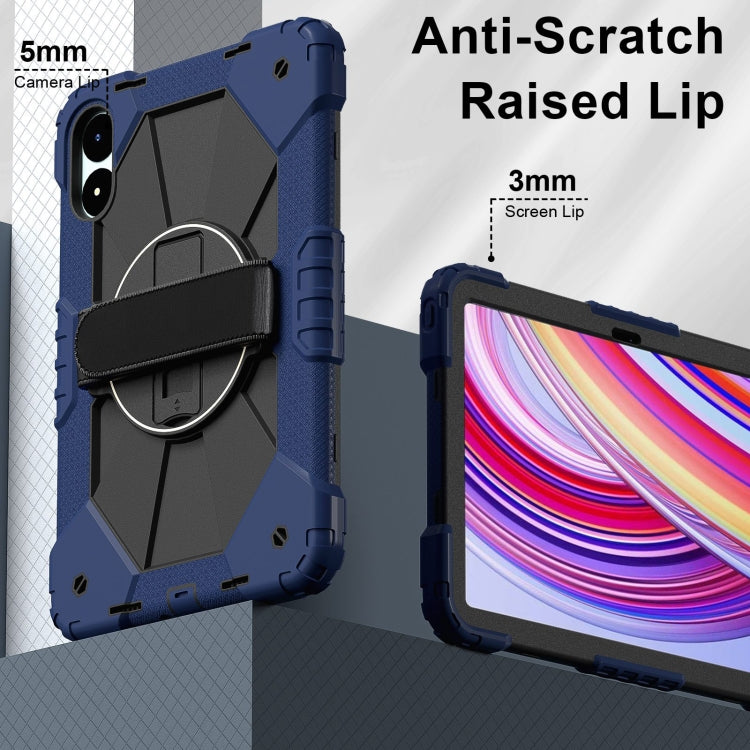 For Xiaomi Redmi Pad Pro 12.1 Contrast Color Robot Silicone Hybrid PC Tablet Case