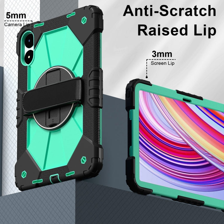 For Xiaomi Redmi Pad Pro 12.1 Contrast Color Robot Silicone Hybrid PC Tablet Case