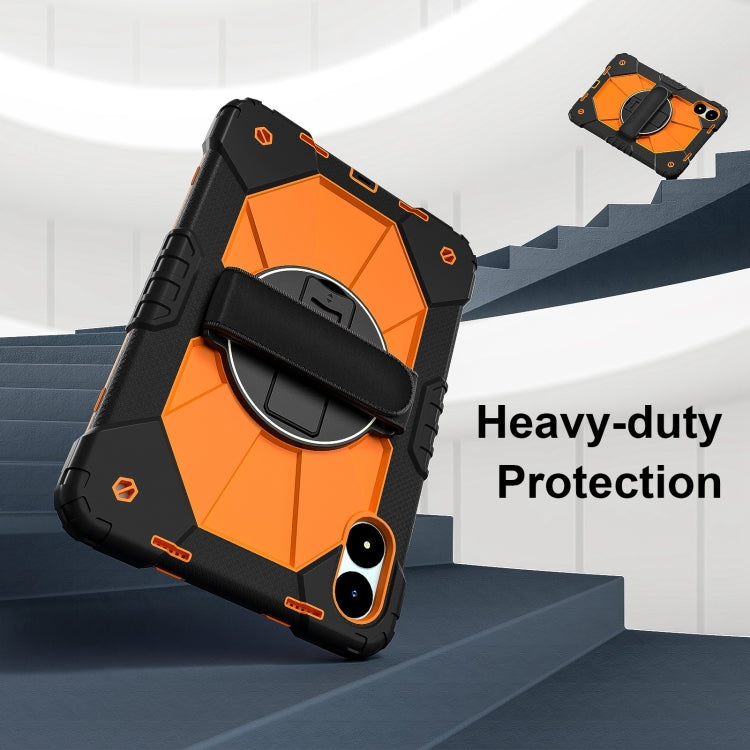 For Xiaomi Poco Pad 12.1 Contrast Color Robot Silicone Hybrid PC Tablet Case