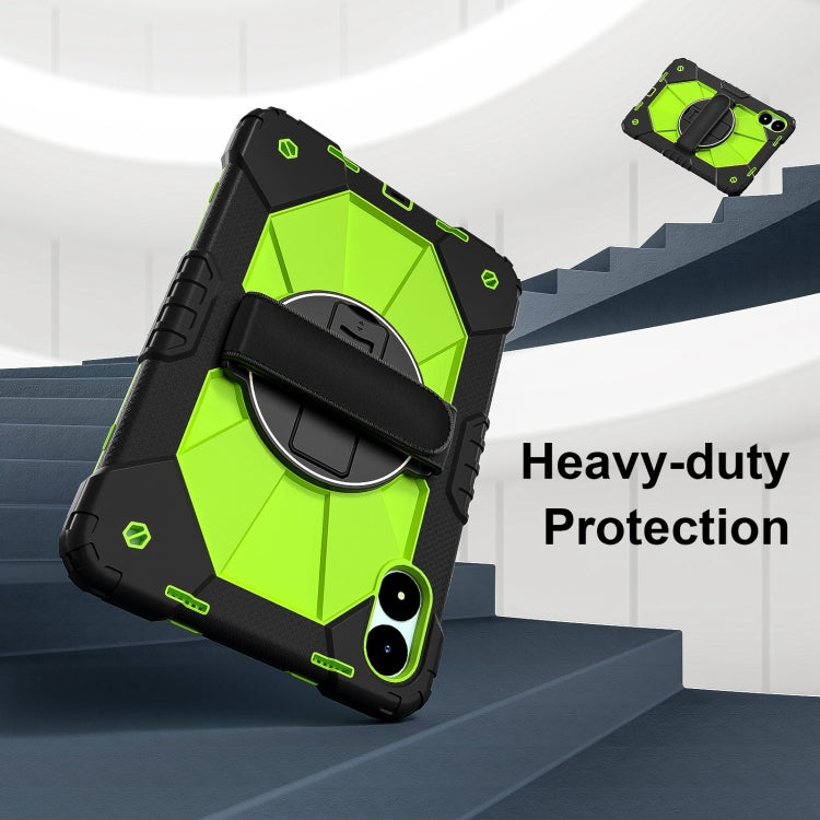 For Xiaomi Poco Pad 12.1 Contrast Color Robot Silicone Hybrid PC Tablet Case