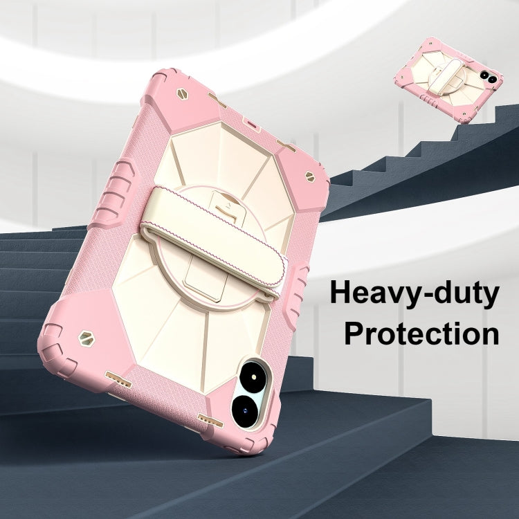 For Xiaomi Poco Pad 12.1 Contrast Color Robot Silicone Hybrid PC Tablet Case