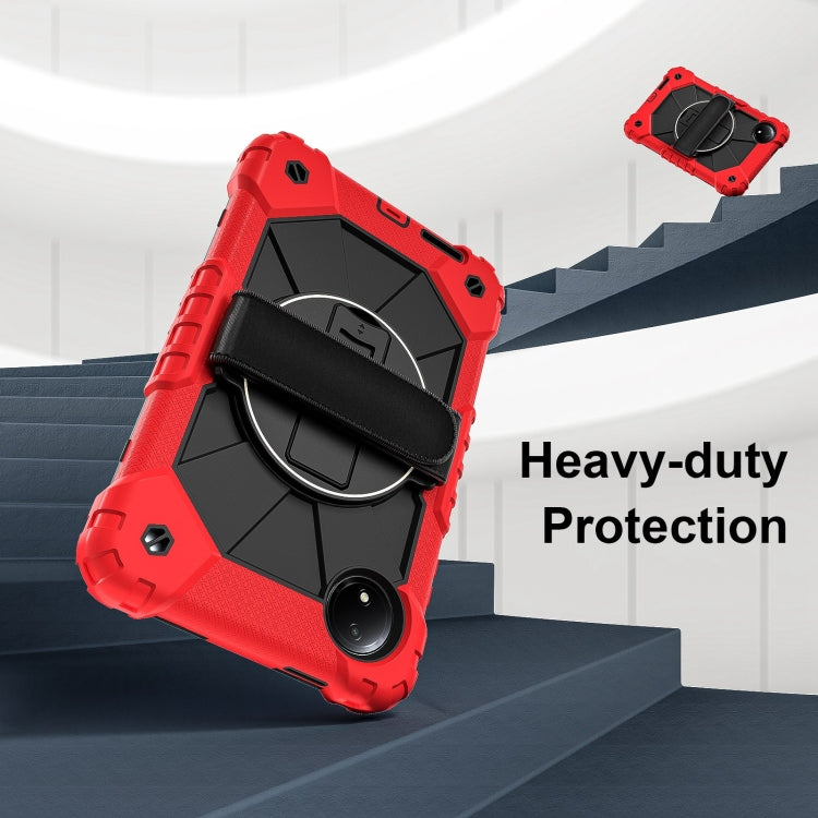 For Xiaomi Redmi Pad SE 8.7 Contrast Color Robot Silicone Hybrid PC Tablet Case