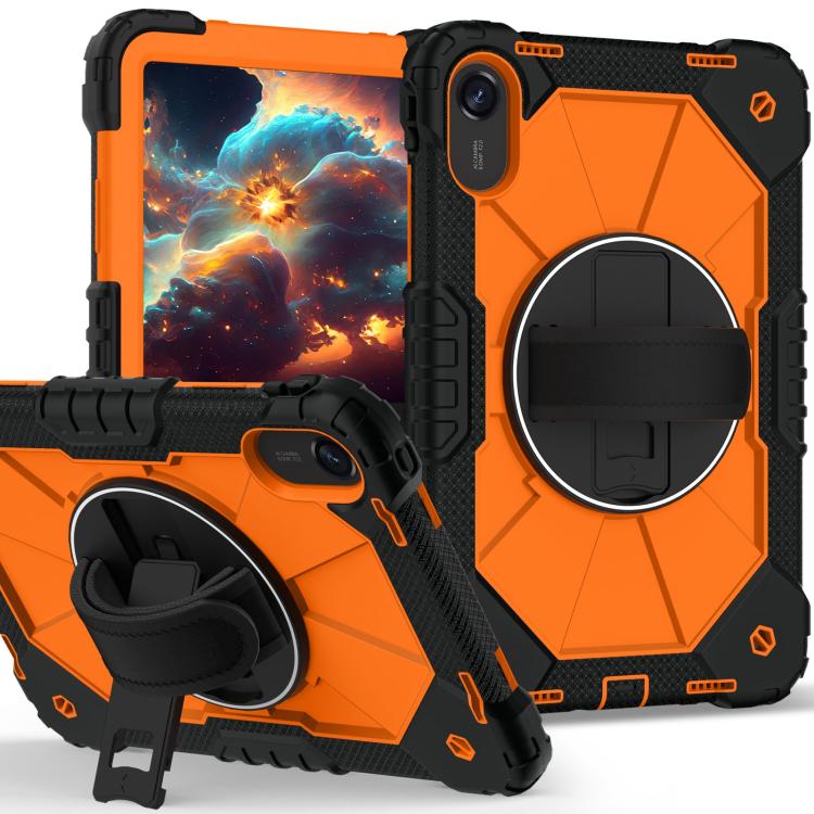 For Xiaomi Redmi Pad 2 11 2025 Contrast Color Robot Silicone Hybrid PC Tablet Case
