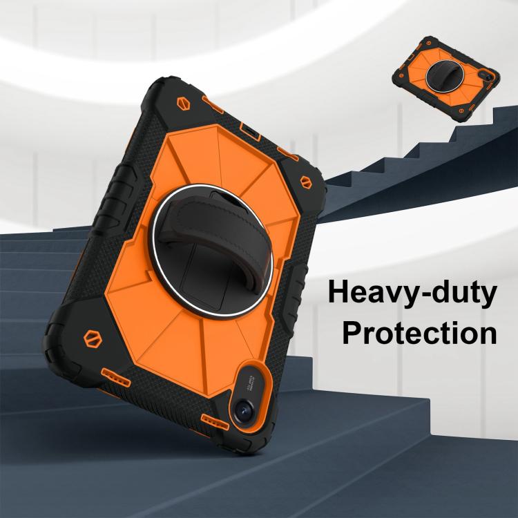 For Xiaomi Redmi Pad 2 11 2025 Contrast Color Robot Silicone Hybrid PC Tablet Case