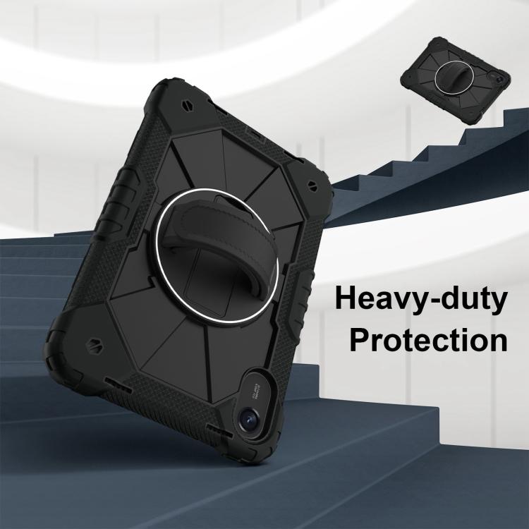For Xiaomi Redmi Pad 2 11 2025 Contrast Color Robot Silicone Hybrid PC Tablet Case
