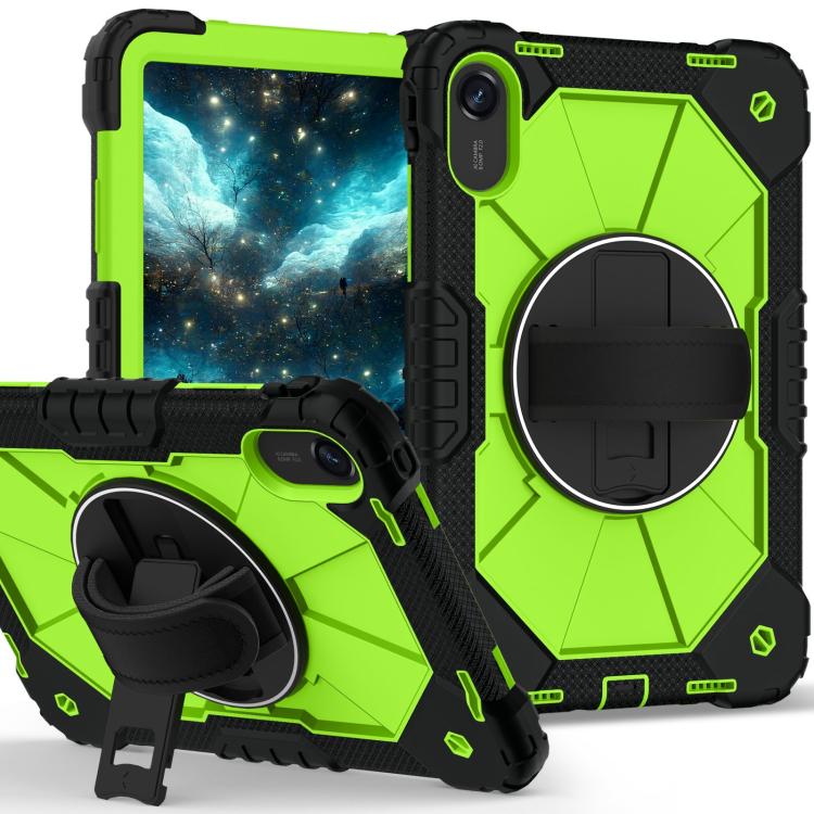 For Xiaomi Redmi Pad 2 11 2025 Contrast Color Robot Silicone Hybrid PC Tablet Case
