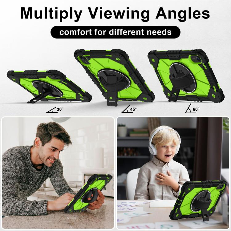 For Xiaomi Redmi Pad 2 11 2025 Contrast Color Robot Silicone Hybrid PC Tablet Case