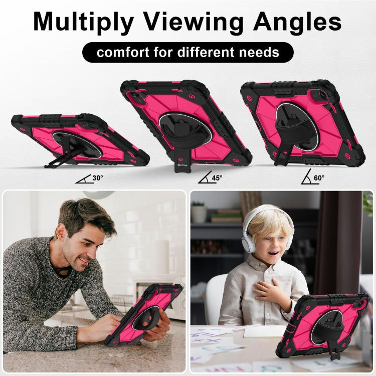 For Xiaomi Redmi Pad 2 11 2025 Contrast Color Robot Silicone Hybrid PC Tablet Case