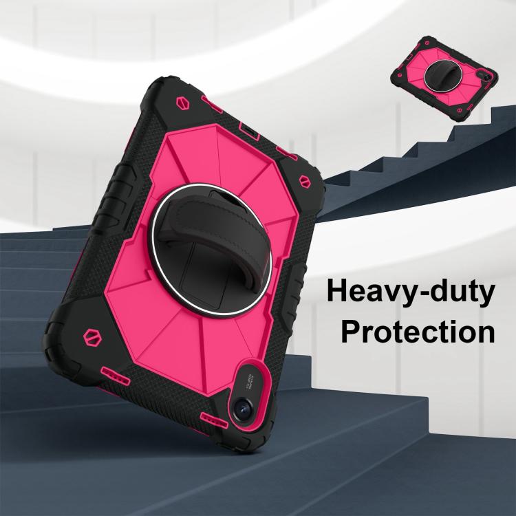 For Xiaomi Redmi Pad 2 11 2025 Contrast Color Robot Silicone Hybrid PC Tablet Case
