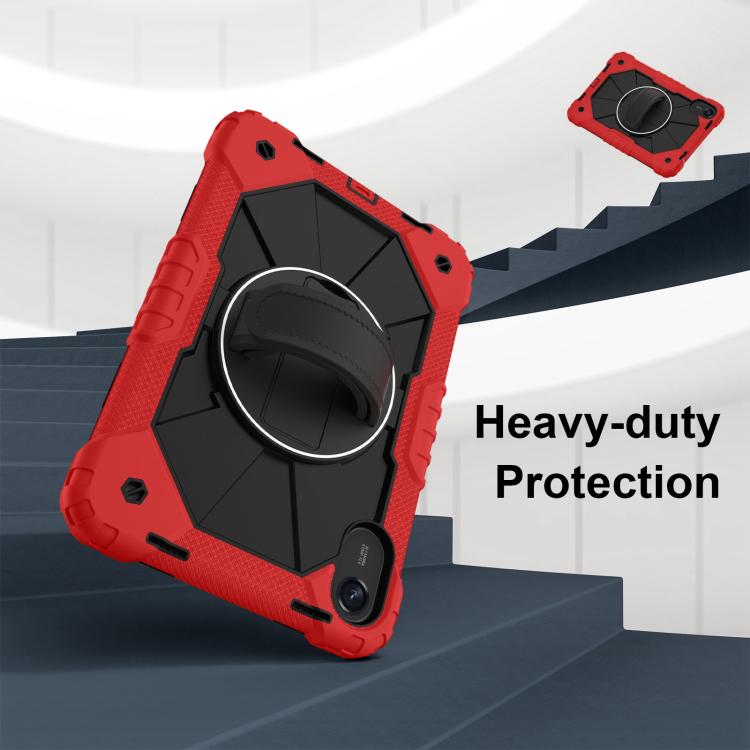 For Xiaomi Redmi Pad 2 11 2025 Contrast Color Robot Silicone Hybrid PC Tablet Case