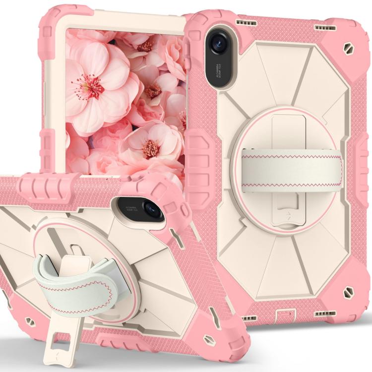 For Xiaomi Redmi Pad 2 11 2025 Contrast Color Robot Silicone Hybrid PC Tablet Case