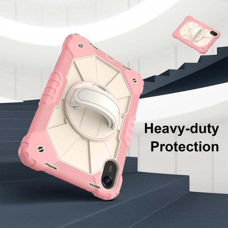 For Xiaomi Redmi Pad 2 11 2025 Contrast Color Robot Silicone Hybrid PC Tablet Case