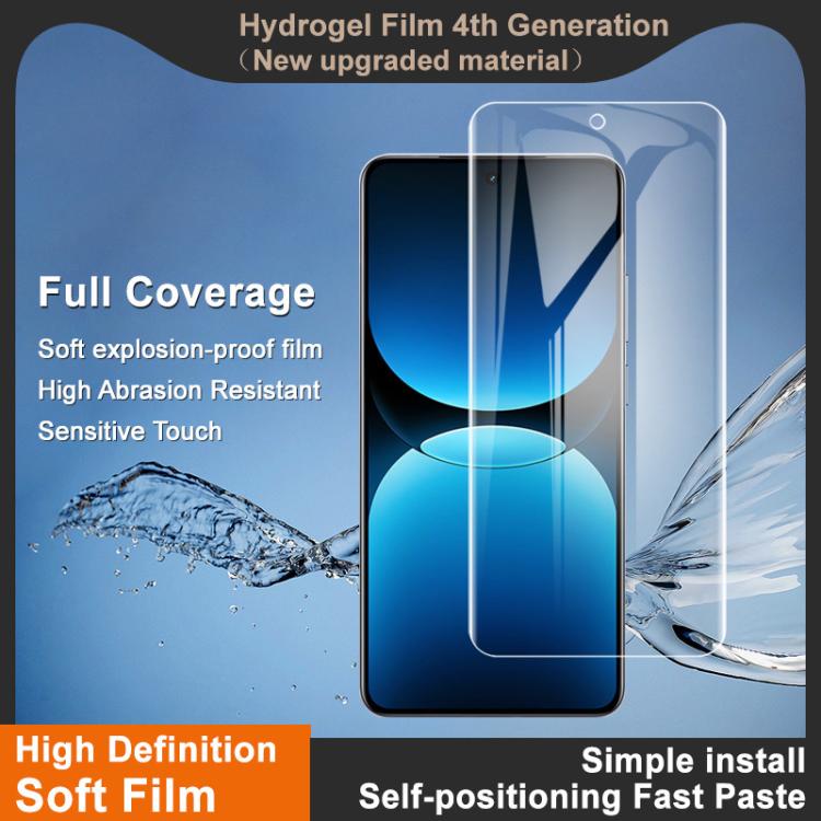 For Realme GT7 Pro Racing imak 4th Generation  Full Coverage Screen Hydrogel Film Protector