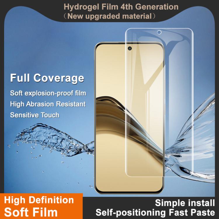 For Realme 14 Pro Lite 5G imak 4th Generation  Full Coverage Screen Hydrogel Film Protector