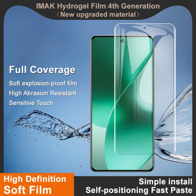 For Realme P4 Pro 5G imak 4th Generation  Full Coverage Screen Hydrogel Film Protector