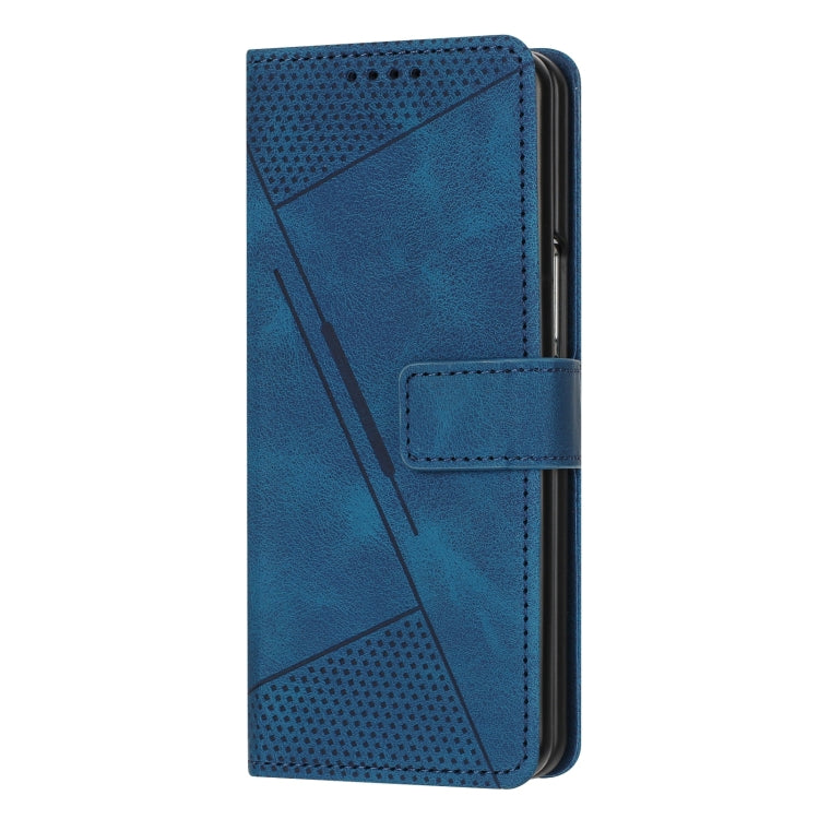 For Samsung Galaxy Z Fold6 Dream Triangle Leather Phone Case with Lanyard
