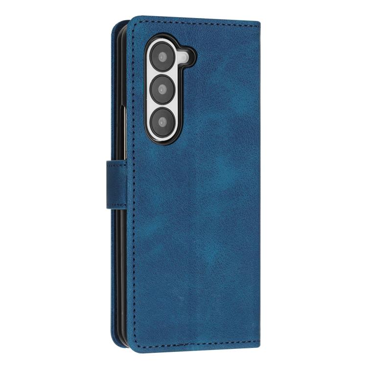 For Samsung Galaxy Z Fold7 Dream Triangle Leather Phone Case with Lanyard