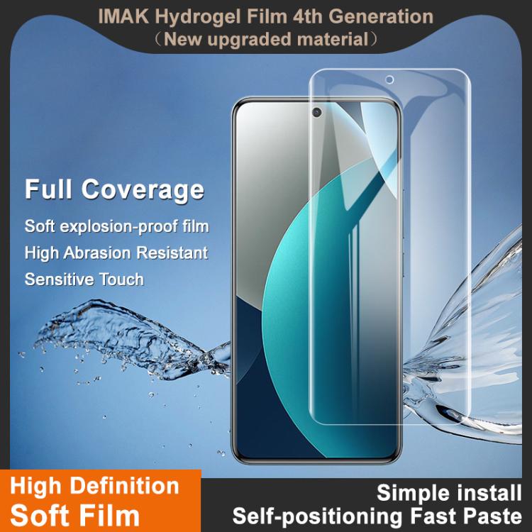 For Redmi Note 15 Pro 4G Global 163.2 imak 4th Generation  Full Coverage Screen Hydrogel Film Protector