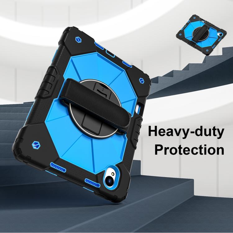 For Huawei MatePad 11.5 S Contrast Color Robot Silicone Hybrid PC Tablet Case