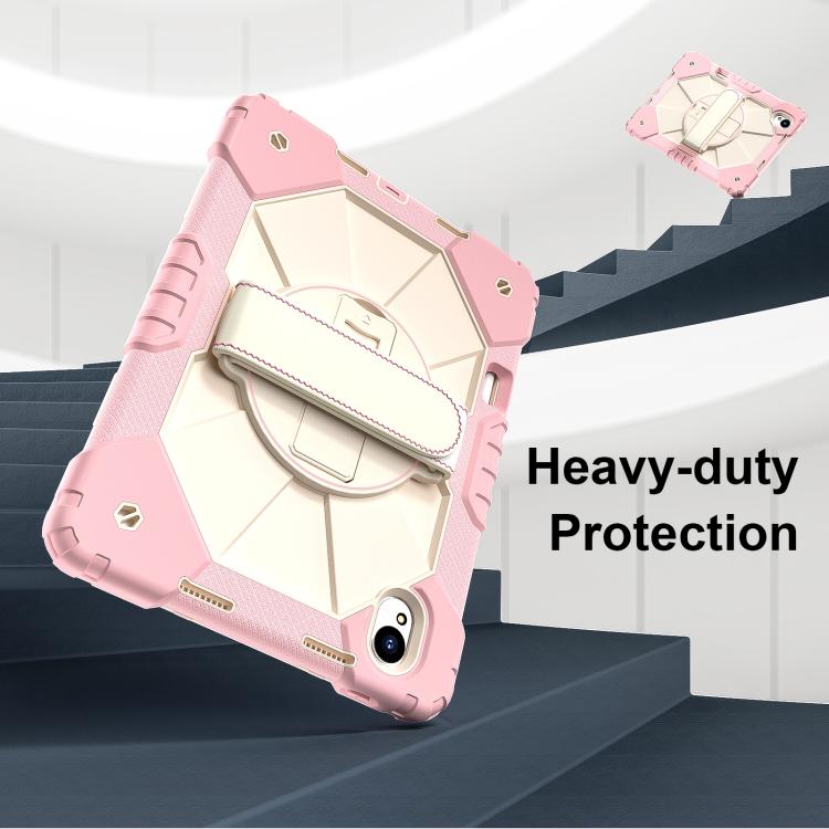 For Huawei MatePad 11.5 S Contrast Color Robot Silicone Hybrid PC Tablet Case