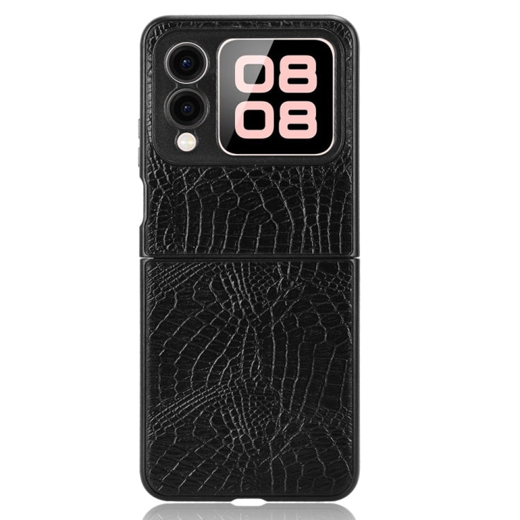 For Huawei nova Flip Crocodile Texture Back Cover Phone Case