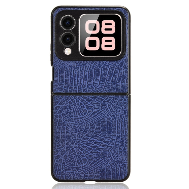 For Huawei nova Flip Crocodile Texture Back Cover Phone Case