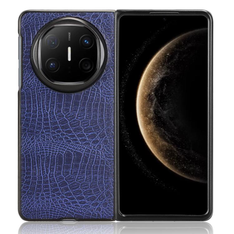 For Huawei Mate X6 Crocodile Texture Back Cover Phone Case